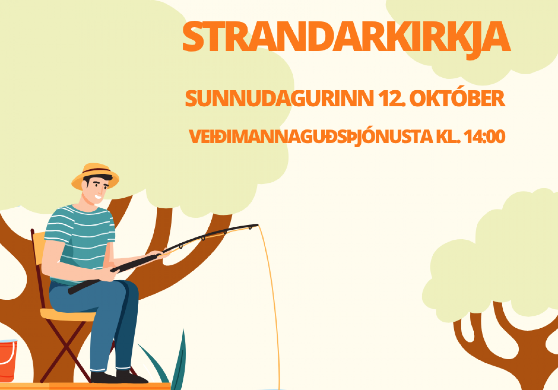 Veiðimannaguðsþjónusta í Strandarkirkju